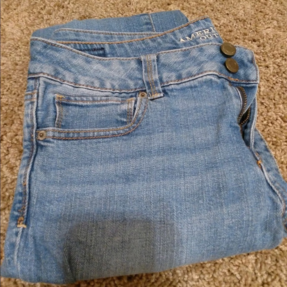 AEO cropped jeans